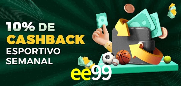 10% de bônus de cashback na ee99